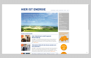 Screenshot Website hier-ist-energie.ch