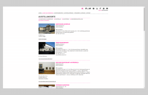 Website Künstlergruppe Winterthur