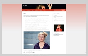 Screenshot Website AKMA – Atelier für Körpertheater und Maskenspiel